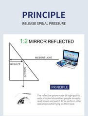 BywoBywo ultra-clear lenses provide distortion-free visuals for reading or videos.