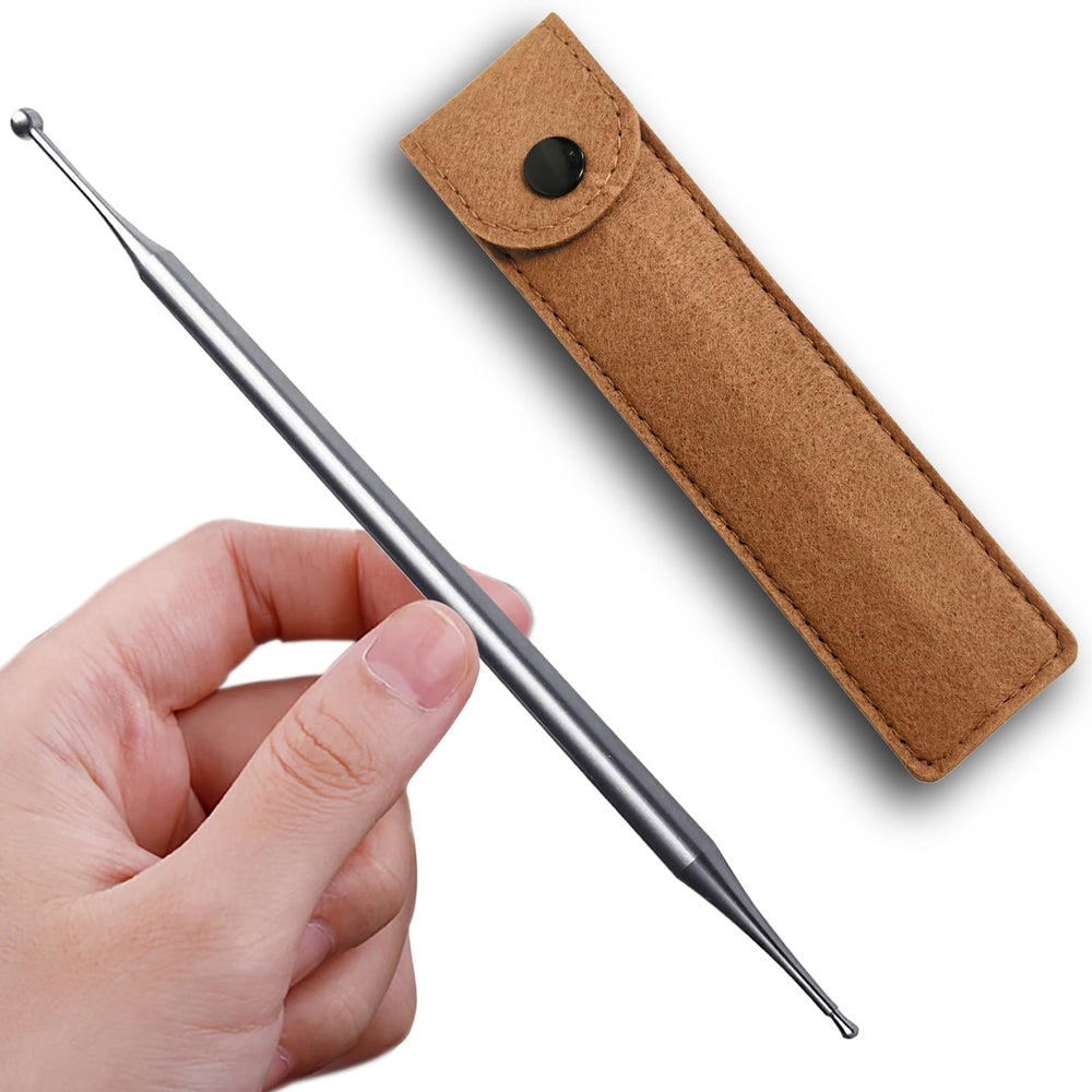 BYYDDIY herramienta de masaje de doble cabeza en acero inoxidable para cara y cuerpo