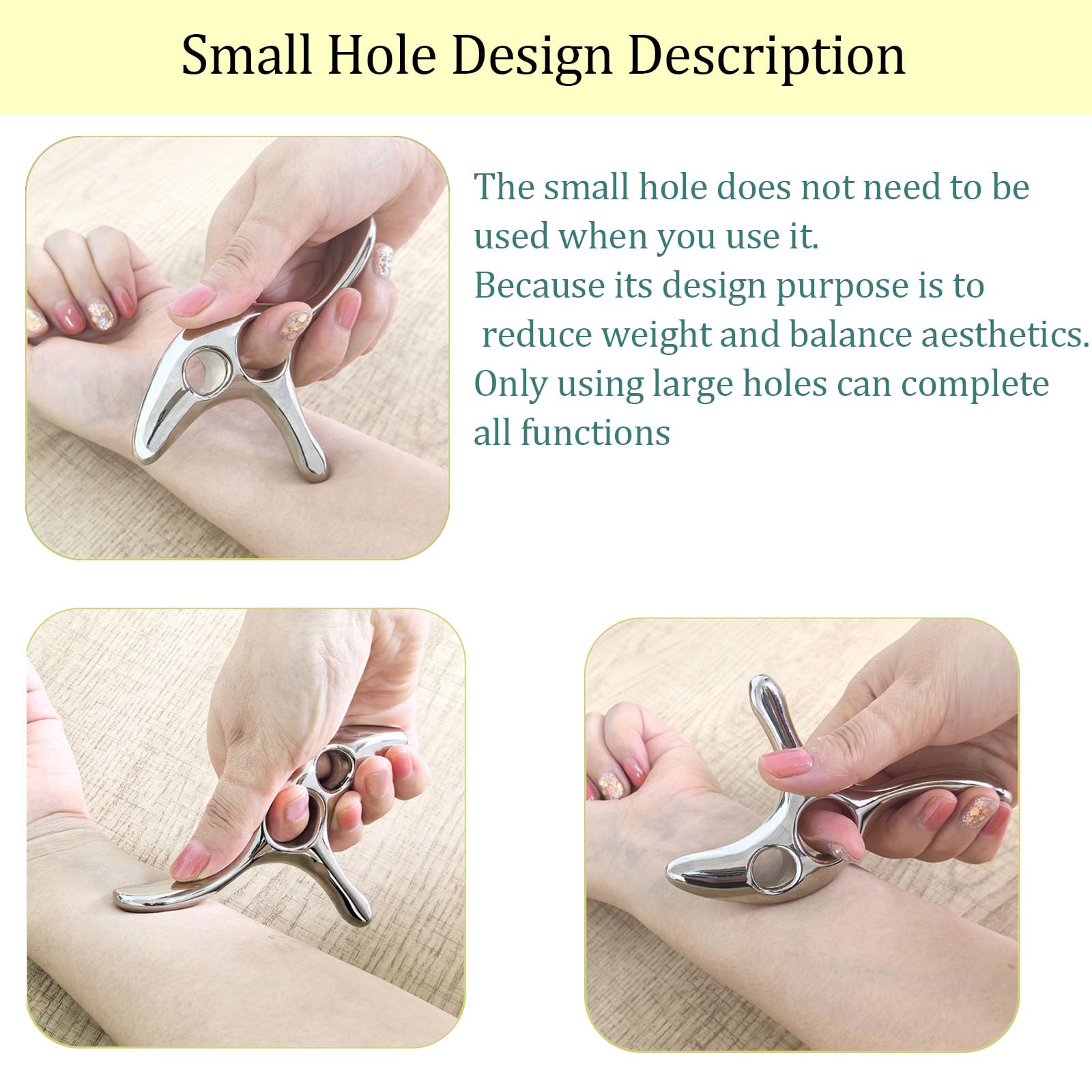 BYYDDIY Portable wallet bag supports on-the-go self-massage storage and access.