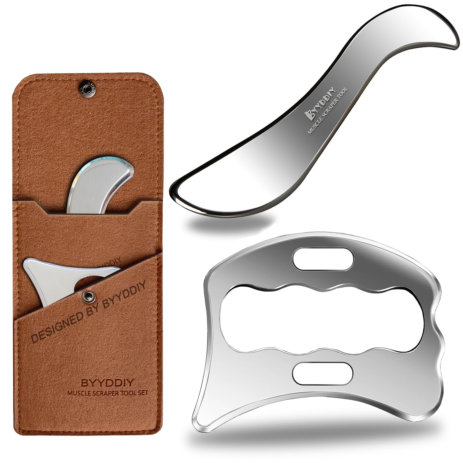BYYDDIY SD2 face gua sha to support facial contouring and skin elasticity.