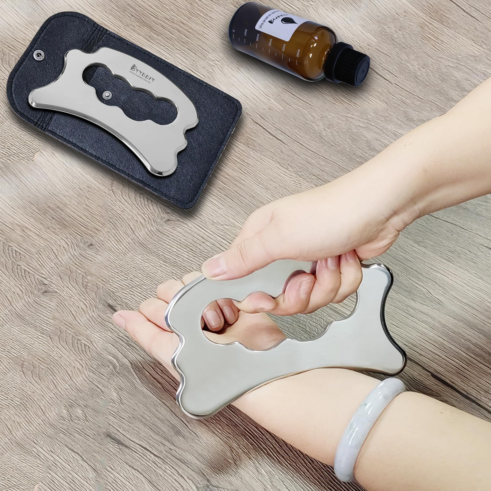 BYYDDIY ergonomic arc design side view for easy handling