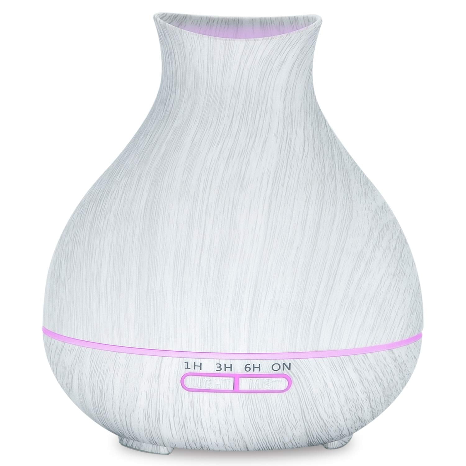 BZseed Aromatherapy Diffuser 550ml top view provides continuous aroma in living spaces.