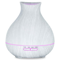 BZseed Aromatherapy Diffuser 550ml top view provides continuous aroma in living spaces.