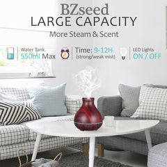 BZseed diffuser timer options 1/3/6 hours for flexible use