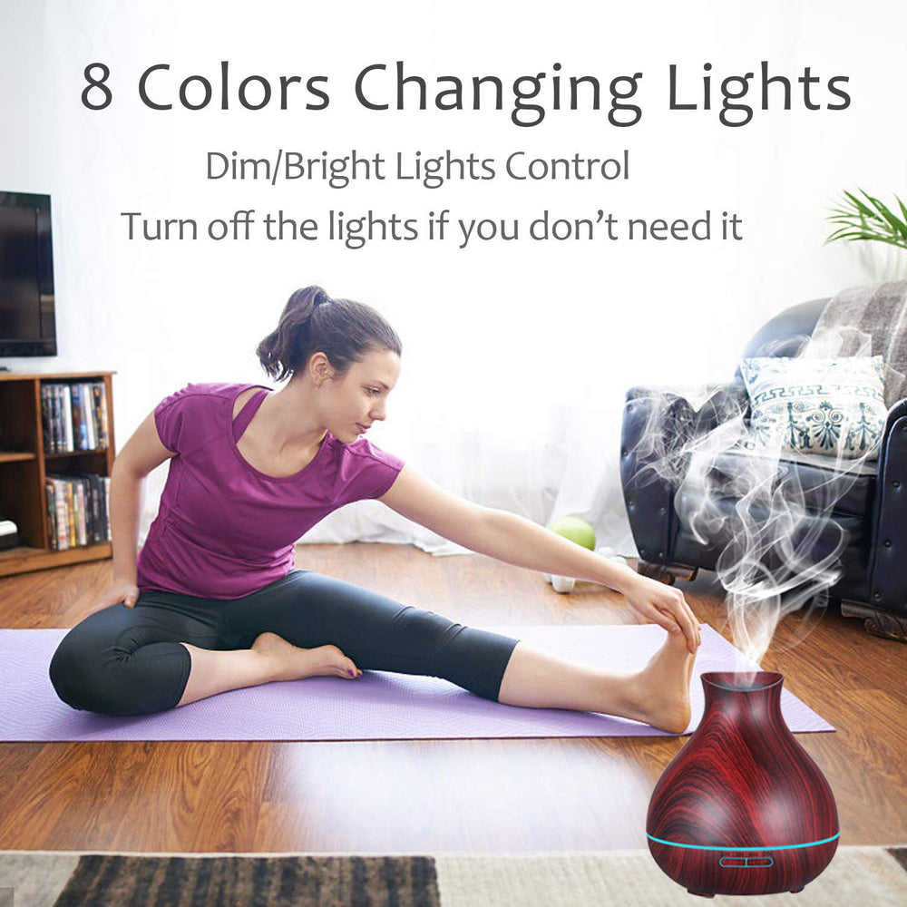 BZseed diffuser with waterless auto shut-off for safety during night use