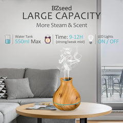 BZseed Diffuser covers large rooms up to 480 ft²