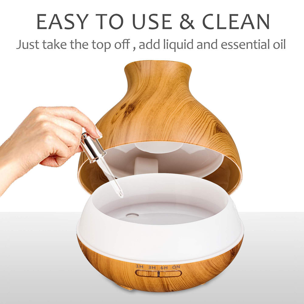 BZseed Ultrasonic diffuser operates quietly for restful spaces