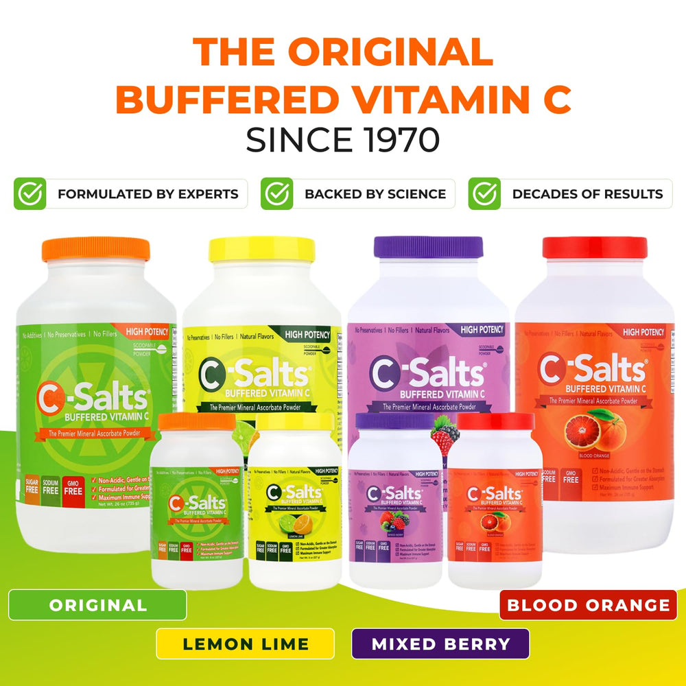 Close-up of Organic, vegan, non-GMO label on C-Salts product