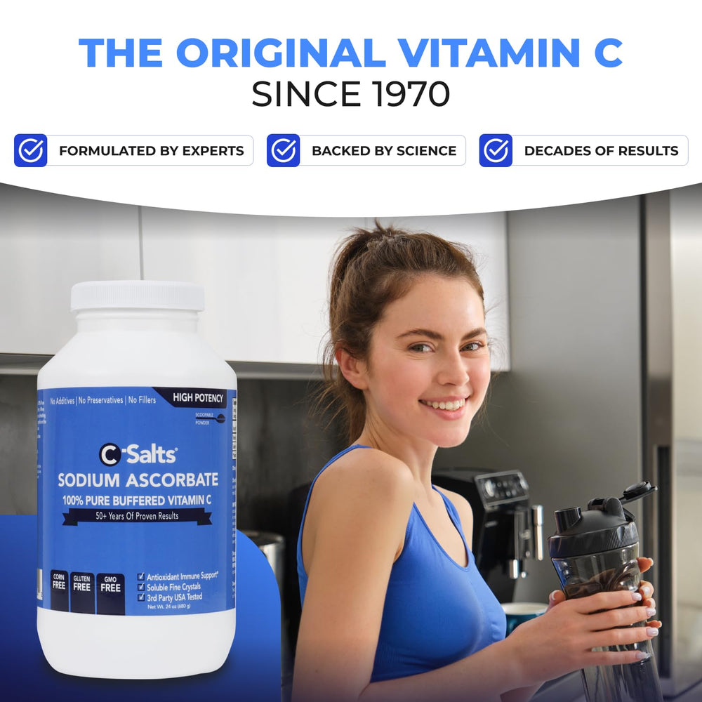 C-Salts packaging and label highlighting quality and third-party testing