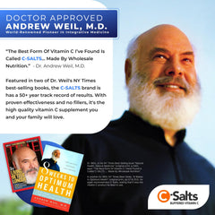 C-Salts sugar-free buffered vitamin C promotes hydration and daily wellness