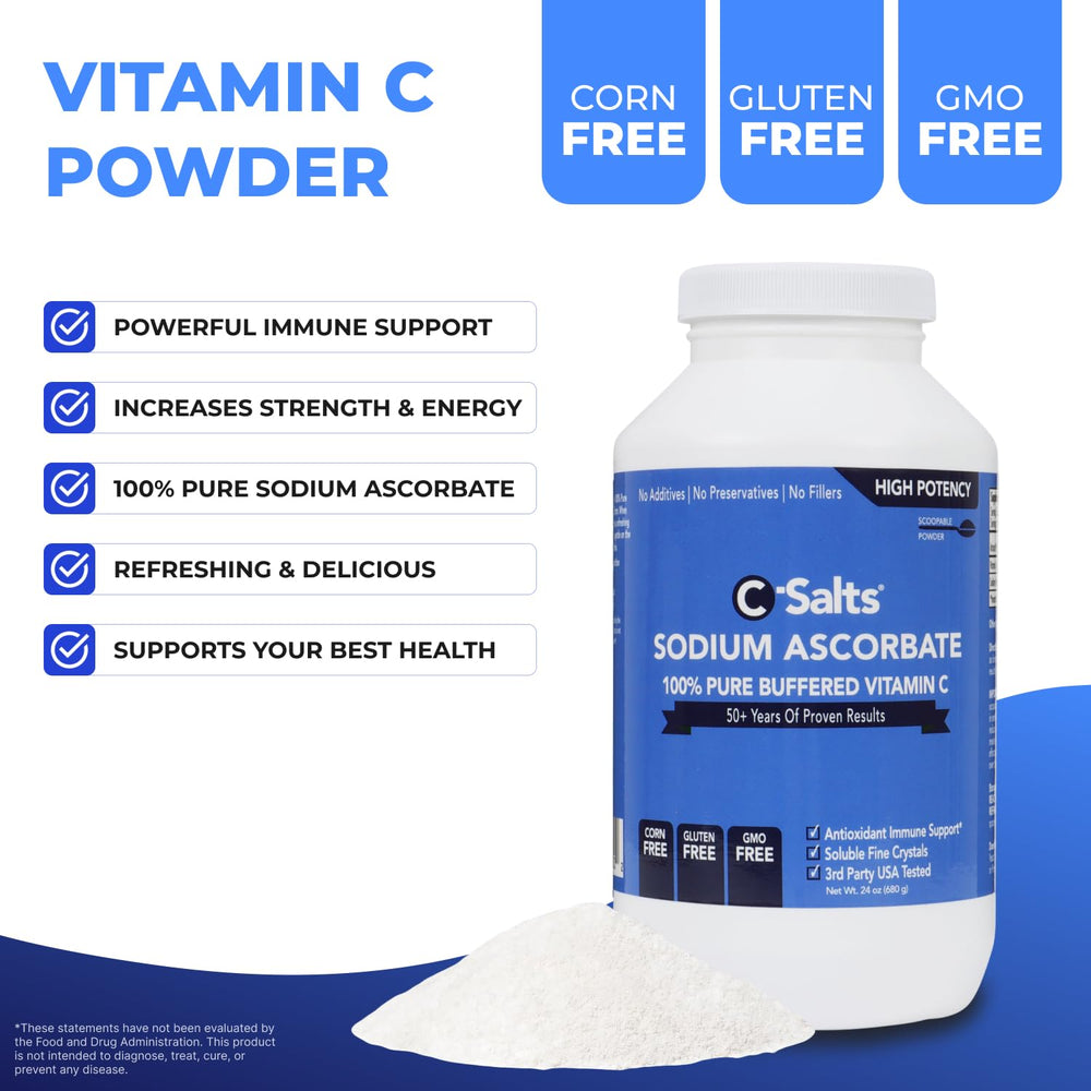 C-Salts product with trusted, over 50 years of vitamin C expertise