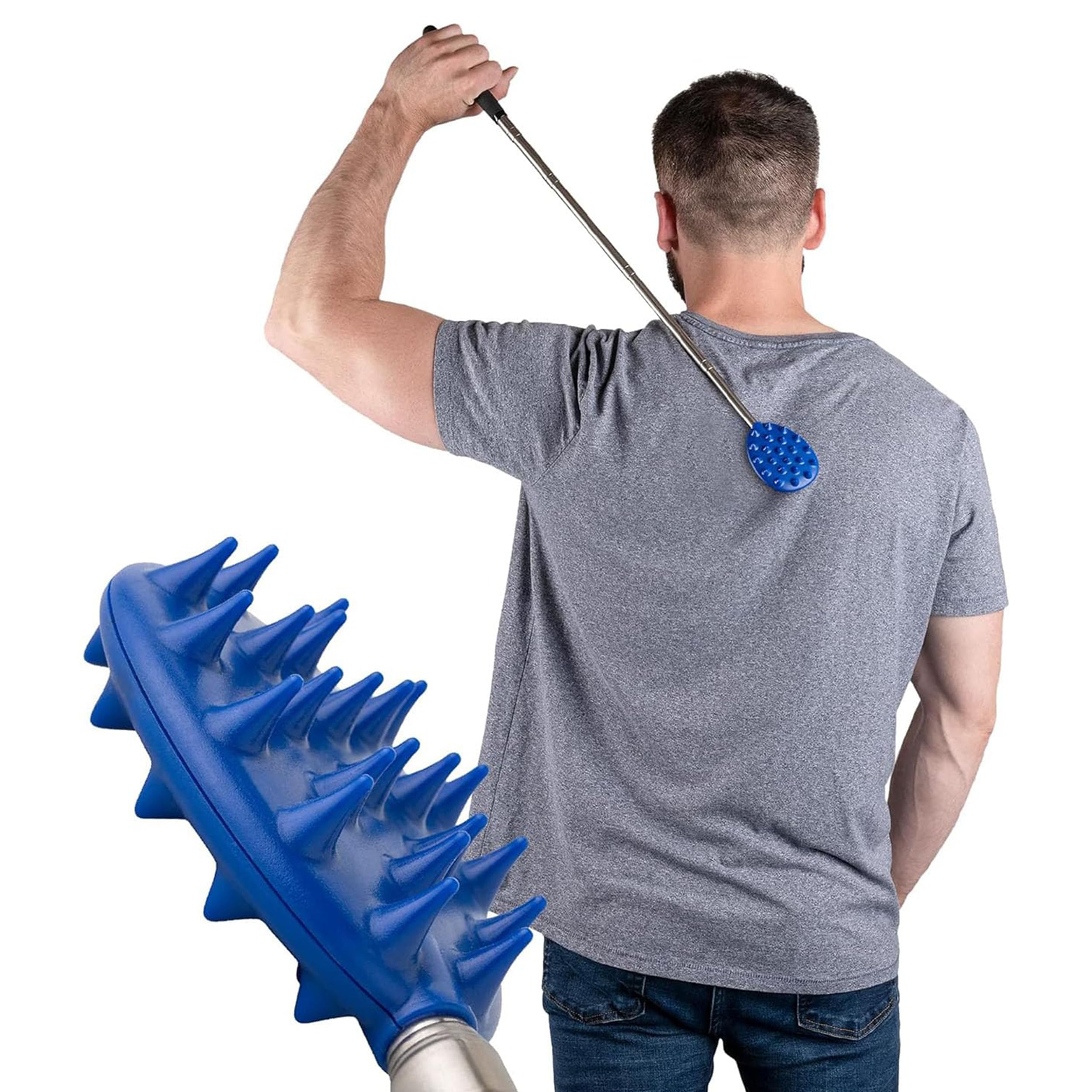 Cactus Scratcher extendable back scratcher 29 inches reaches hard-to-reach areas.
