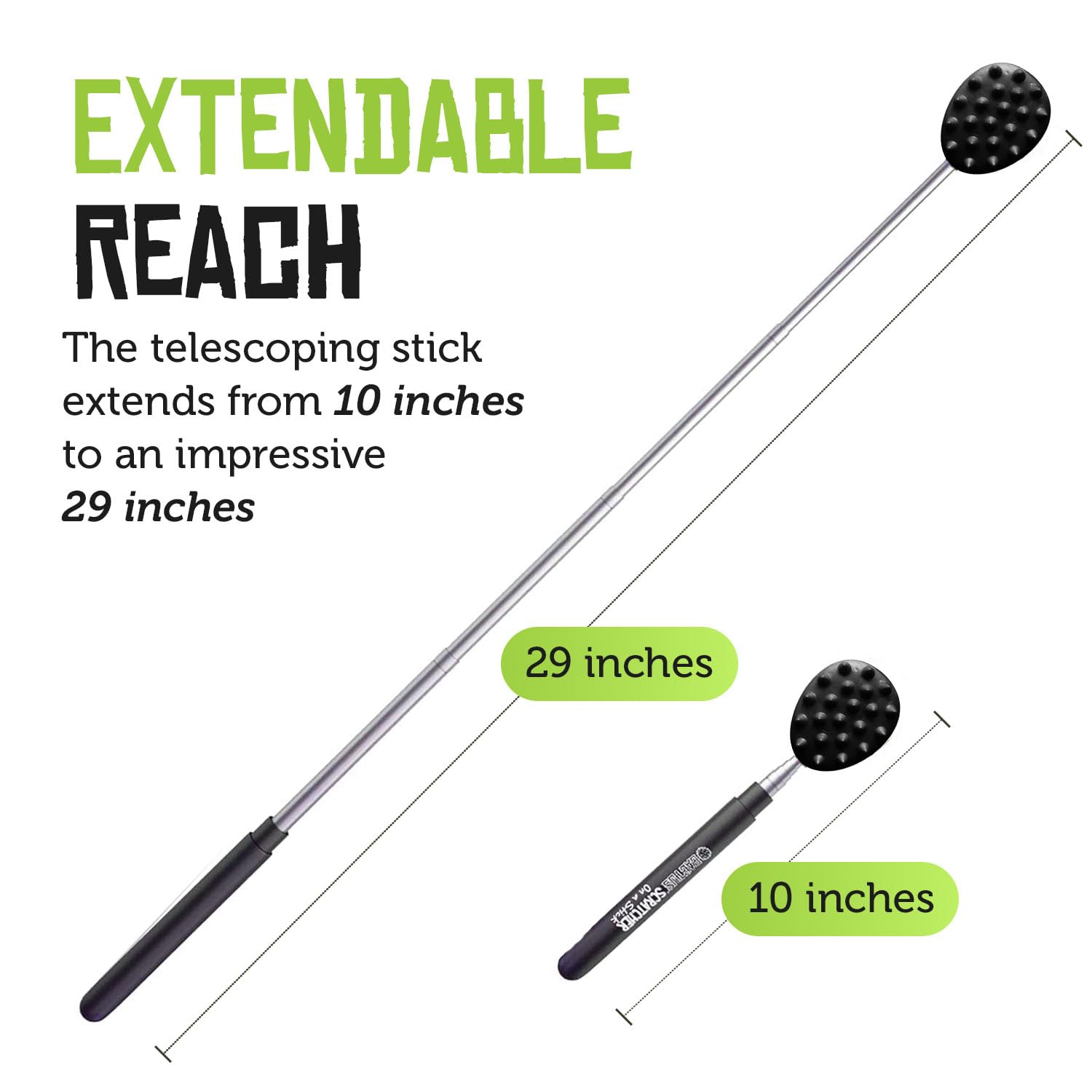 Cactus Scratcher compact folded design fits in a bag for on the go relief