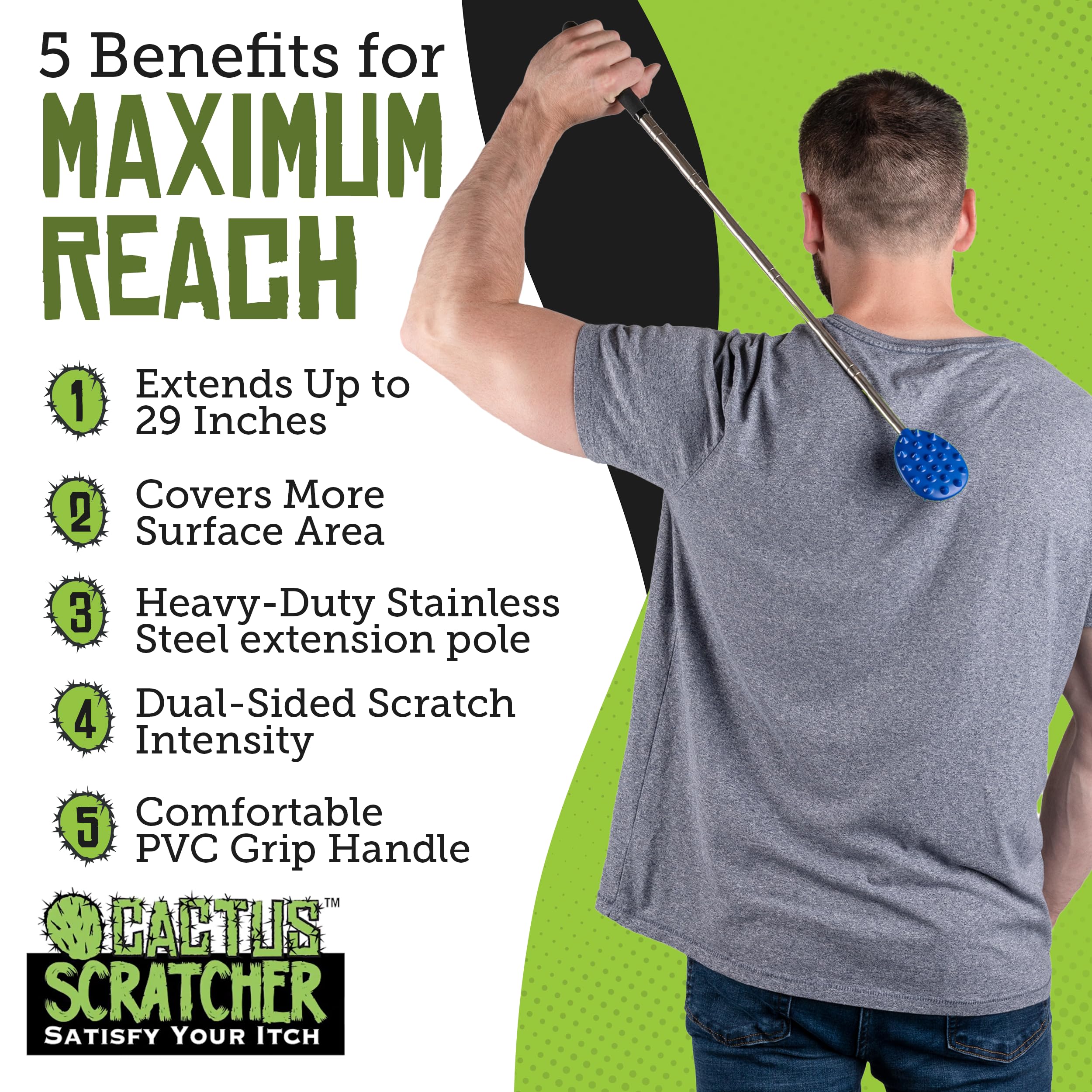Cactus Scratcher compact folded design for easy transport.
