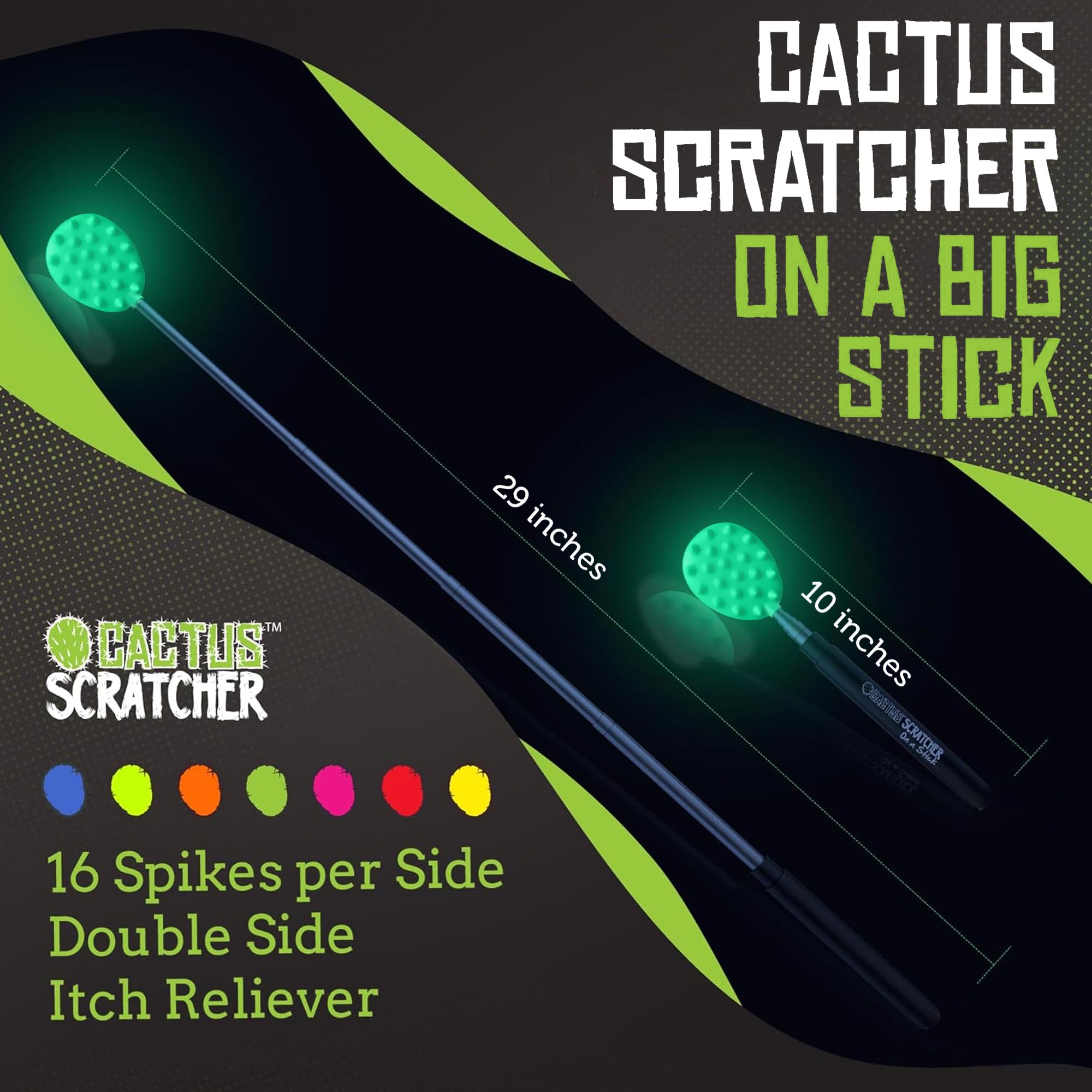 Cactus Scratcher compact folded form fits purses, bags, desks for portability.