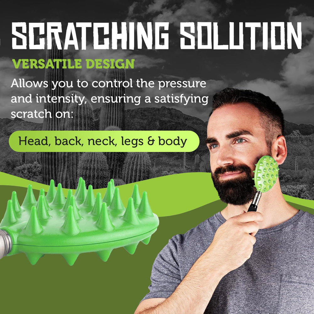 Cactus Scratcher ideal for limited-mobility users and reaching tough spots.