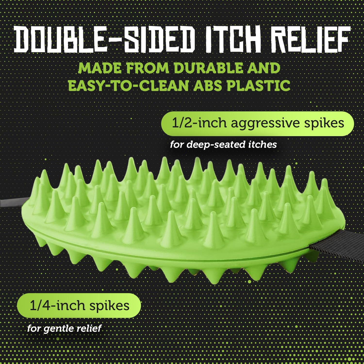Cactus Scratcher original reaches upper and lower back easily.