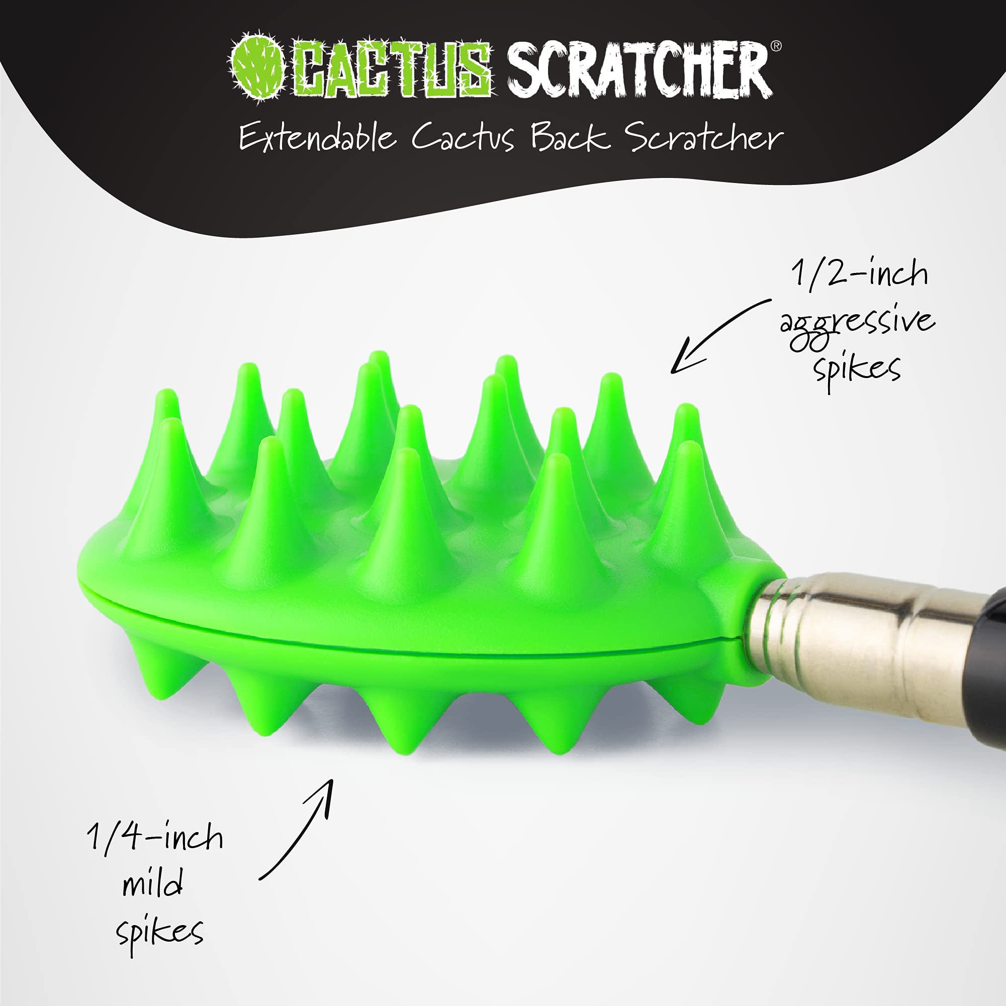 Cactus Scratcher useful at work for quick back relief