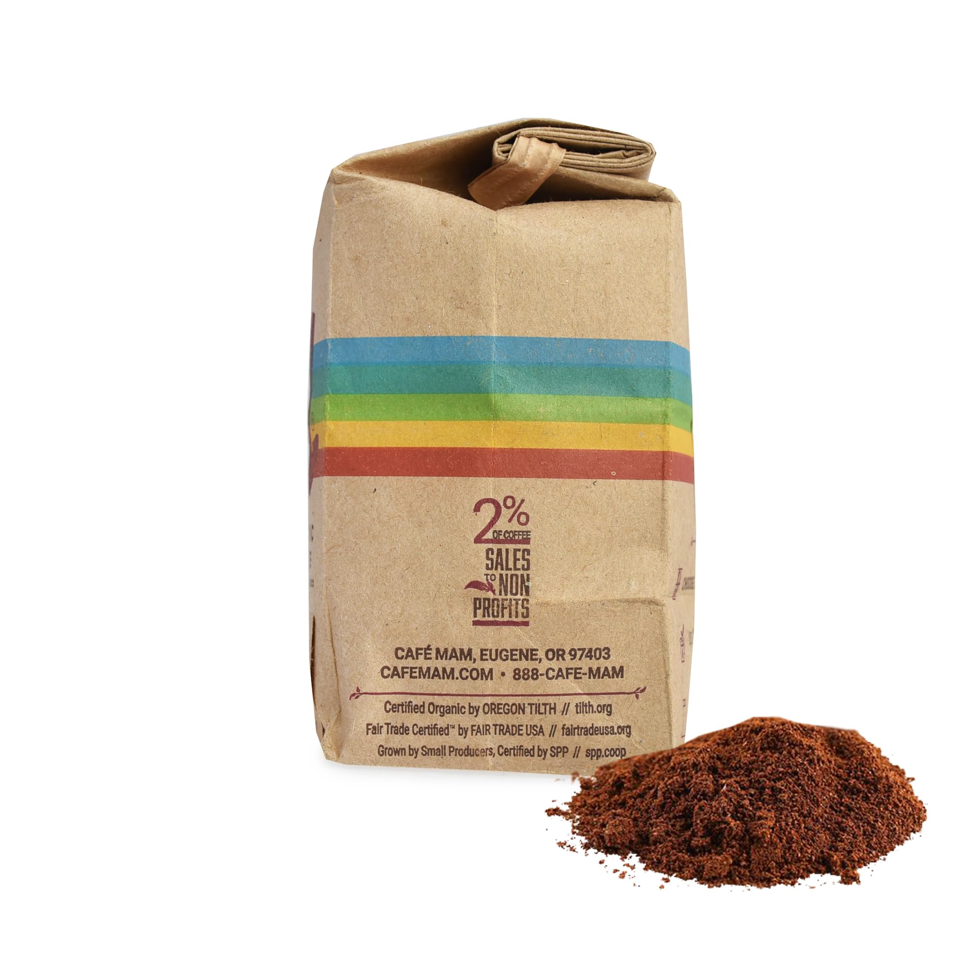 Cafe Mam fresh-roasted beans pour into your ritual, delivering a robust aroma and smooth flavor.