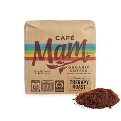 Cafe Mam therapy coffee package for enema routines with balanced caffeine blend