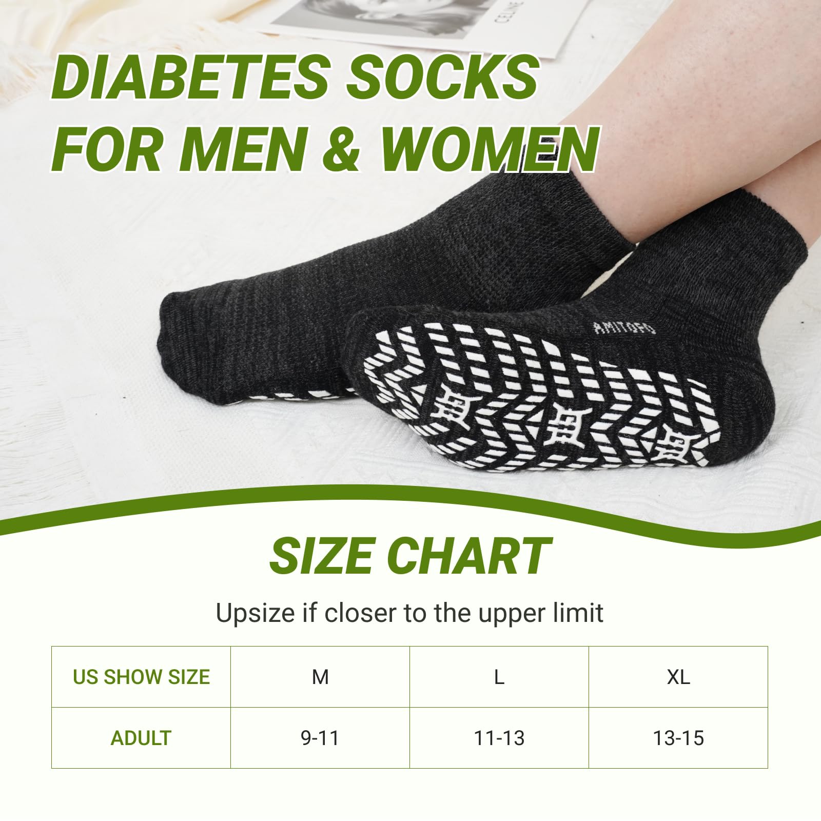CaiDieNu elastic-fit unisex design fits a wide range of foot sizes.