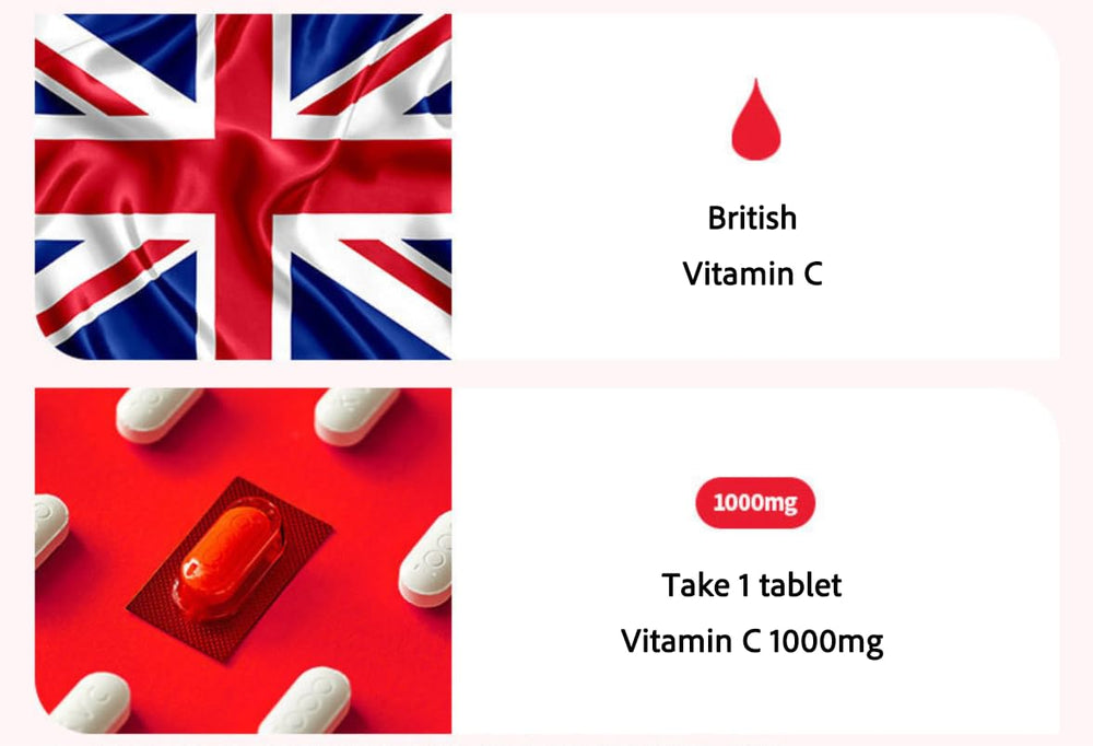 Caincosmetic Korea Eundan uses UK-sourced vitamin C ingredients on the packaging.