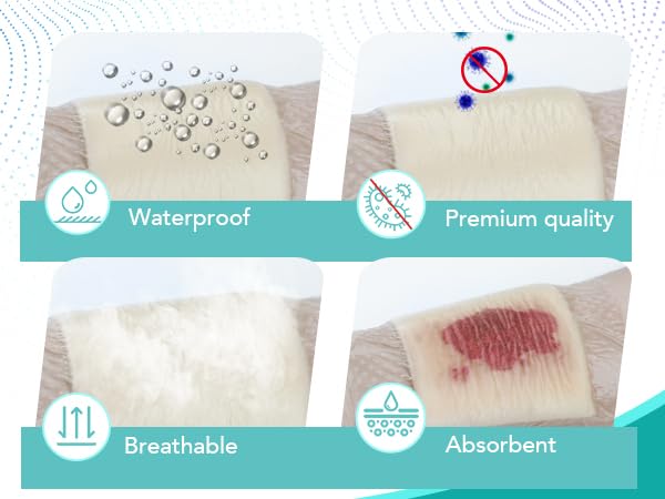 CAKRNPS silicone foam dressing 4x4 shows 0.8 cm padding protecting vulnerable areas during wear.