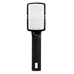 Cala Silky Glide Pro callus remover in hand for precise control.