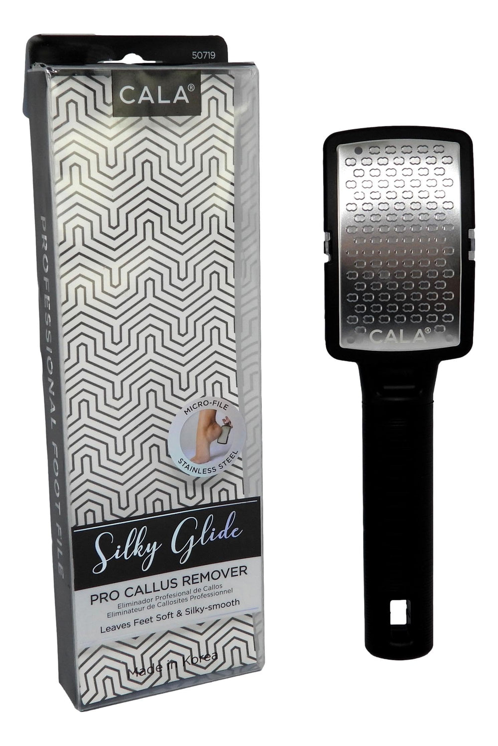 Cala Silky Glide Pro safety cover ensures safe storage.