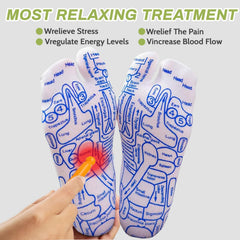 Calcetines de reflexología para dormir mejor gracias a la relajación.