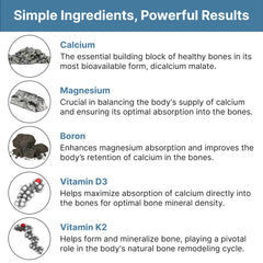 Calciven daily-dosage bottle with tablets for simple everyday routine