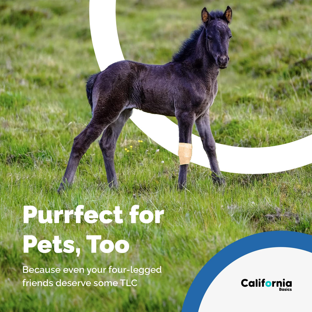 California Basics vet wrap option keeps pets comfortable while providing controlled support.