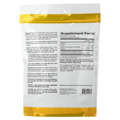 California Gold Nutrition CollagenUP label close-up highlights marine collagen, hyaluronic acid.
