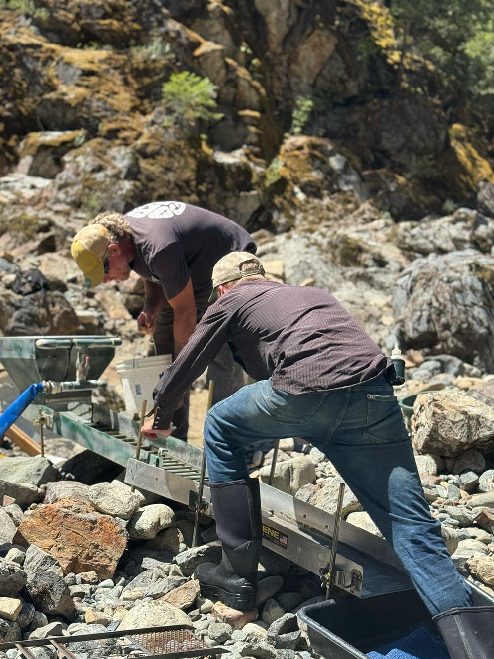 California gold paydirt from Bobby Nugget, claims-based authenticity