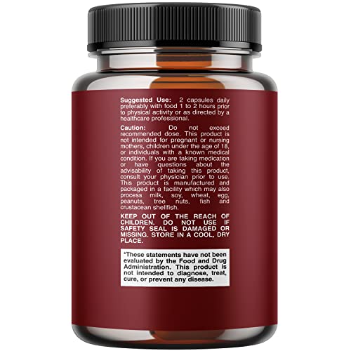 California Products Horny Goat Weed Complex capsules ready for daily performance support.