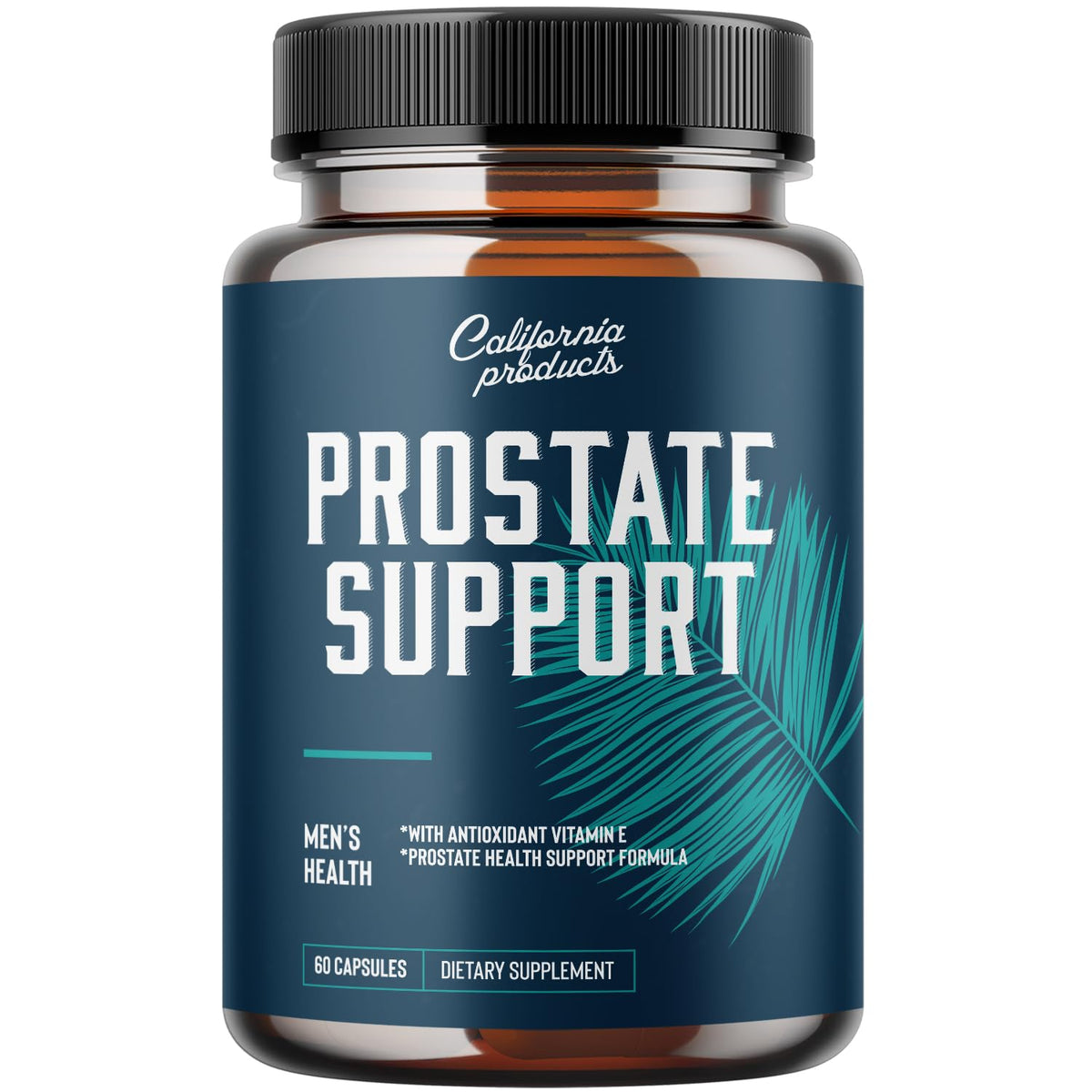 California Products Prostate Support bottle front signals potential urinary comfort and daily use.