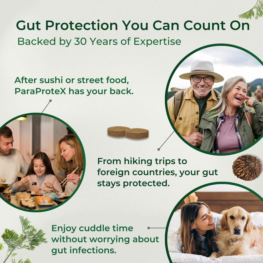 CaliVita ParaProteX herbal blend supports gentle gut care