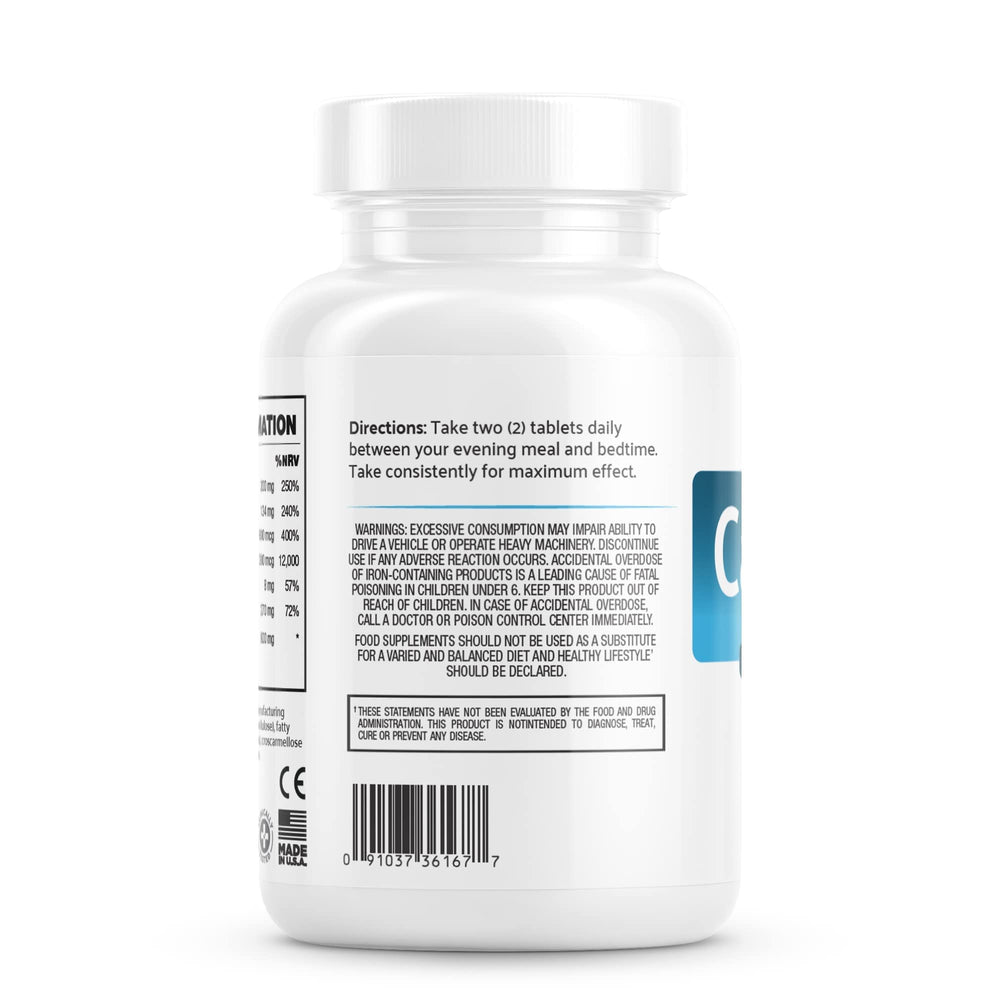 Calm Legs Natural subscription card and bottle with Save option