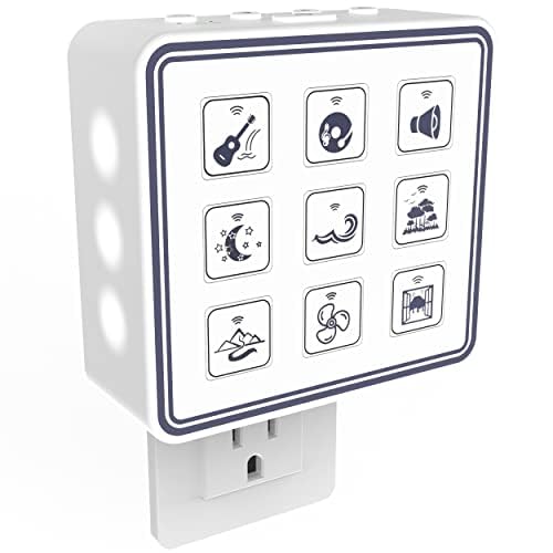 Calm Me plug-in white noise outlet for peaceful baby sleep