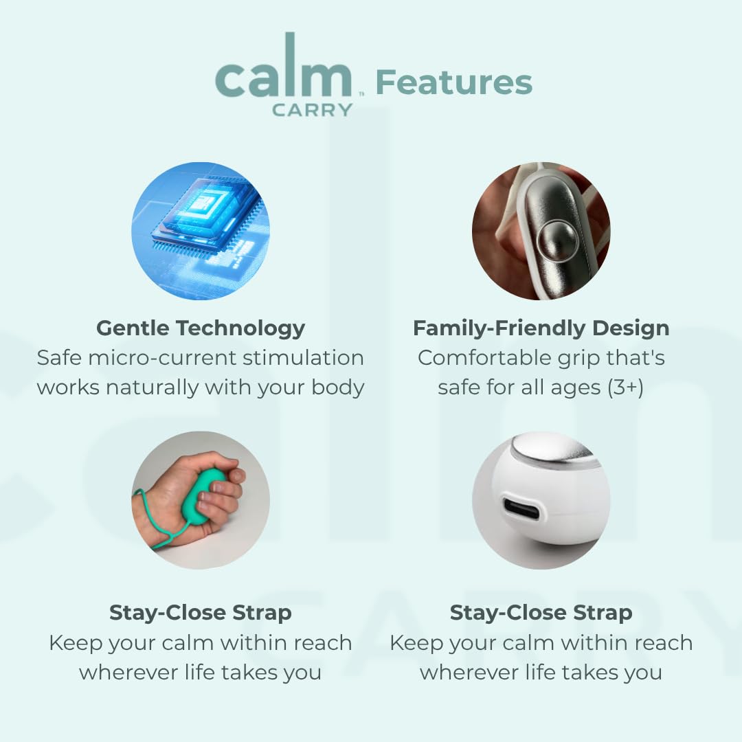 CalmCarry Glowco teal travel-ready design supports wellness on the road.