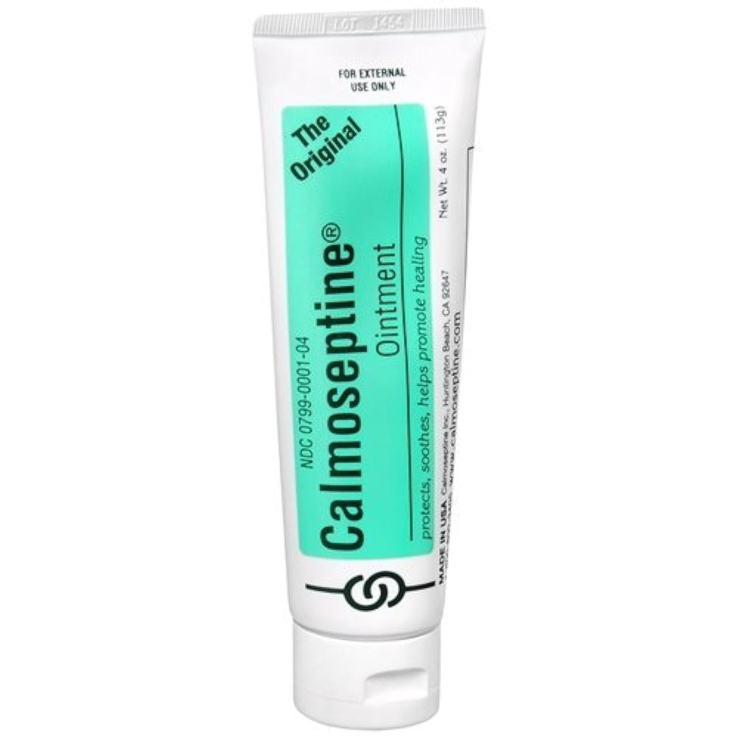 Calmoseptine diaper rash ointment tube pack-2 offers portable skin protection and quick relief.