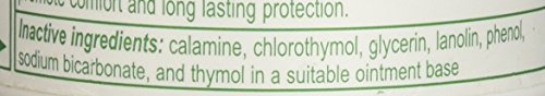 Calmoseptine first aid ointment six-pack layout for minor skin irritations.