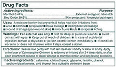 Calmoseptine moisture barrier protects skin from irritants