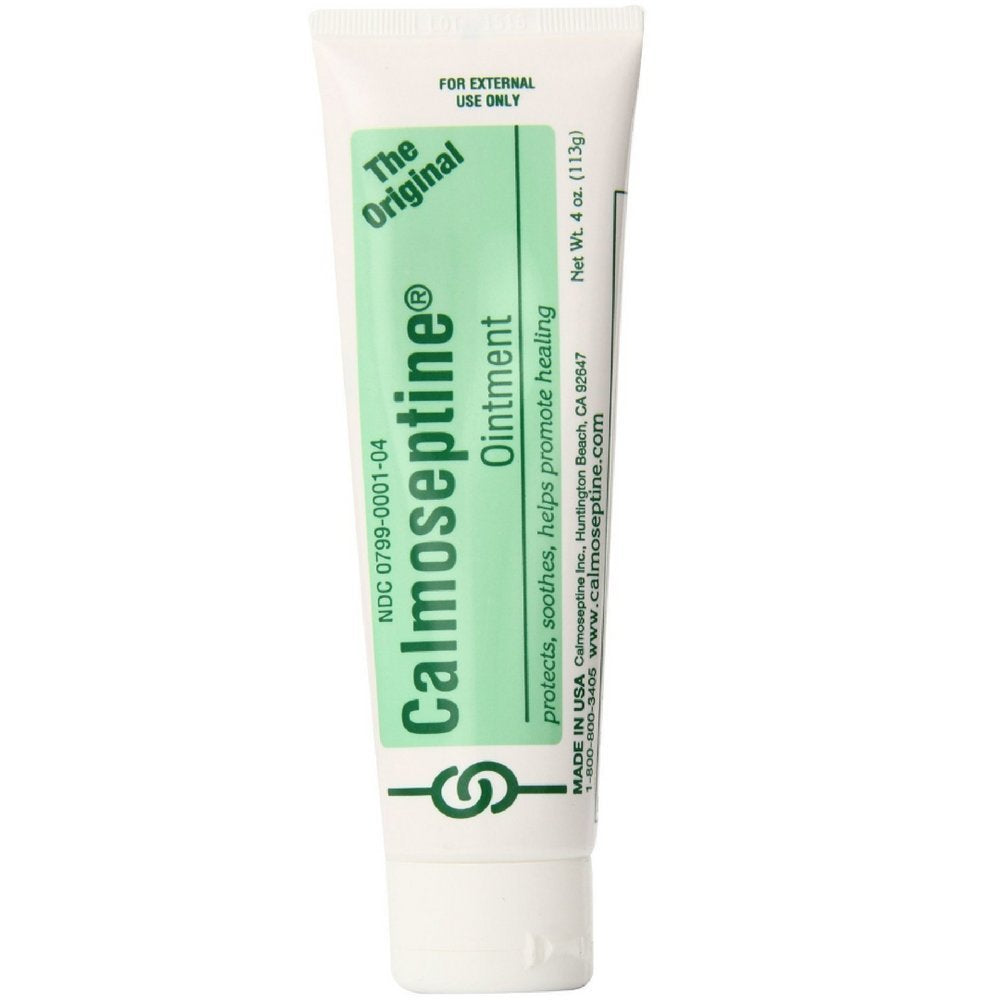 Calmoseptine ointment four-ounce bottles ready for on-the-go skin relief and barrier protection.