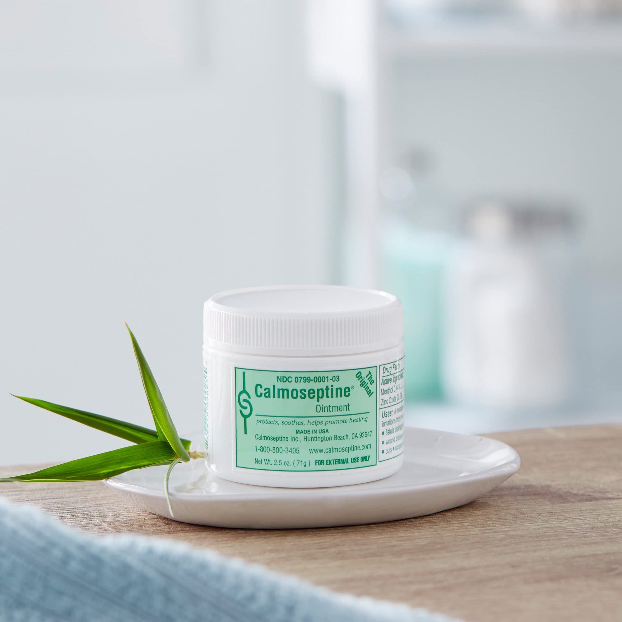 Fragrance-free Calmoseptine suitable for sensitive skin care.