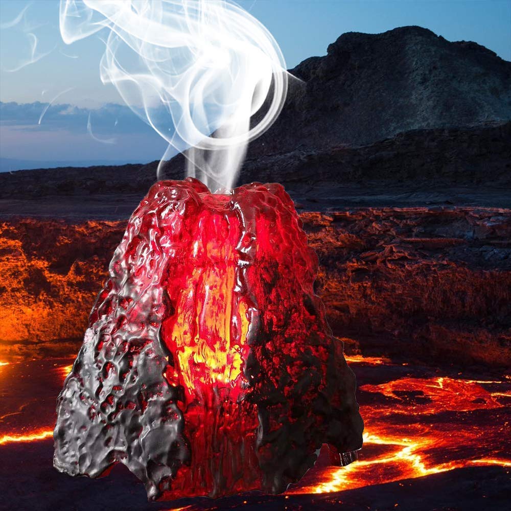 CALOVER Volcano Diffuser gift-ready packaging with handcrafted resin design