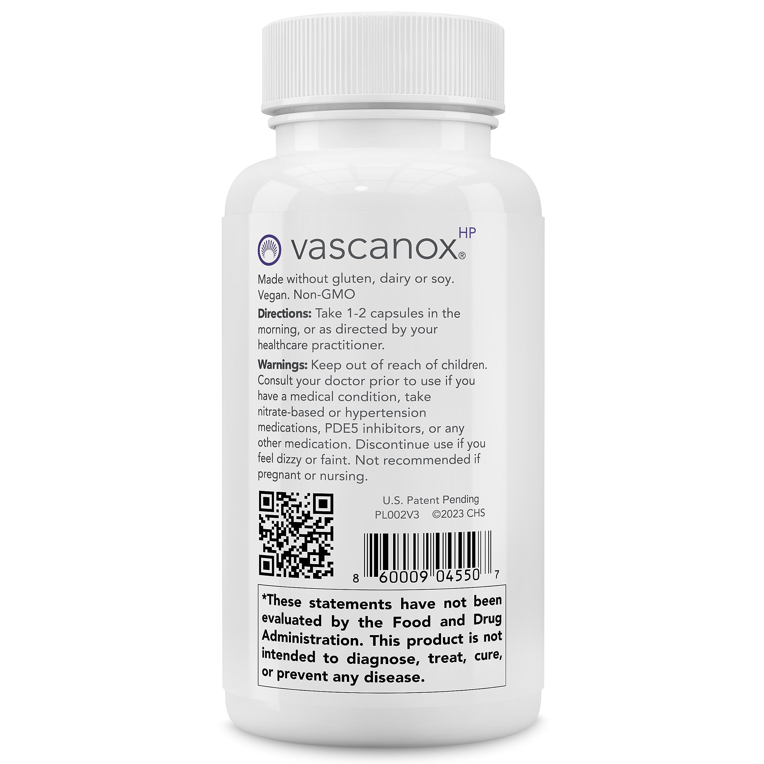 Calroy Vascanox HP saliva test strips concept illustrating study measurement.