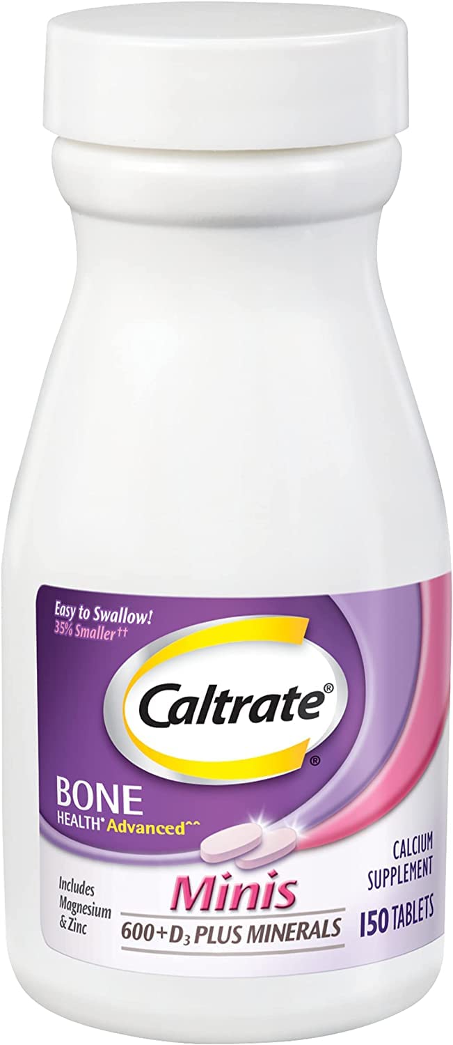 Caltrate Minis + Minerals on shelf signals a dependable option.