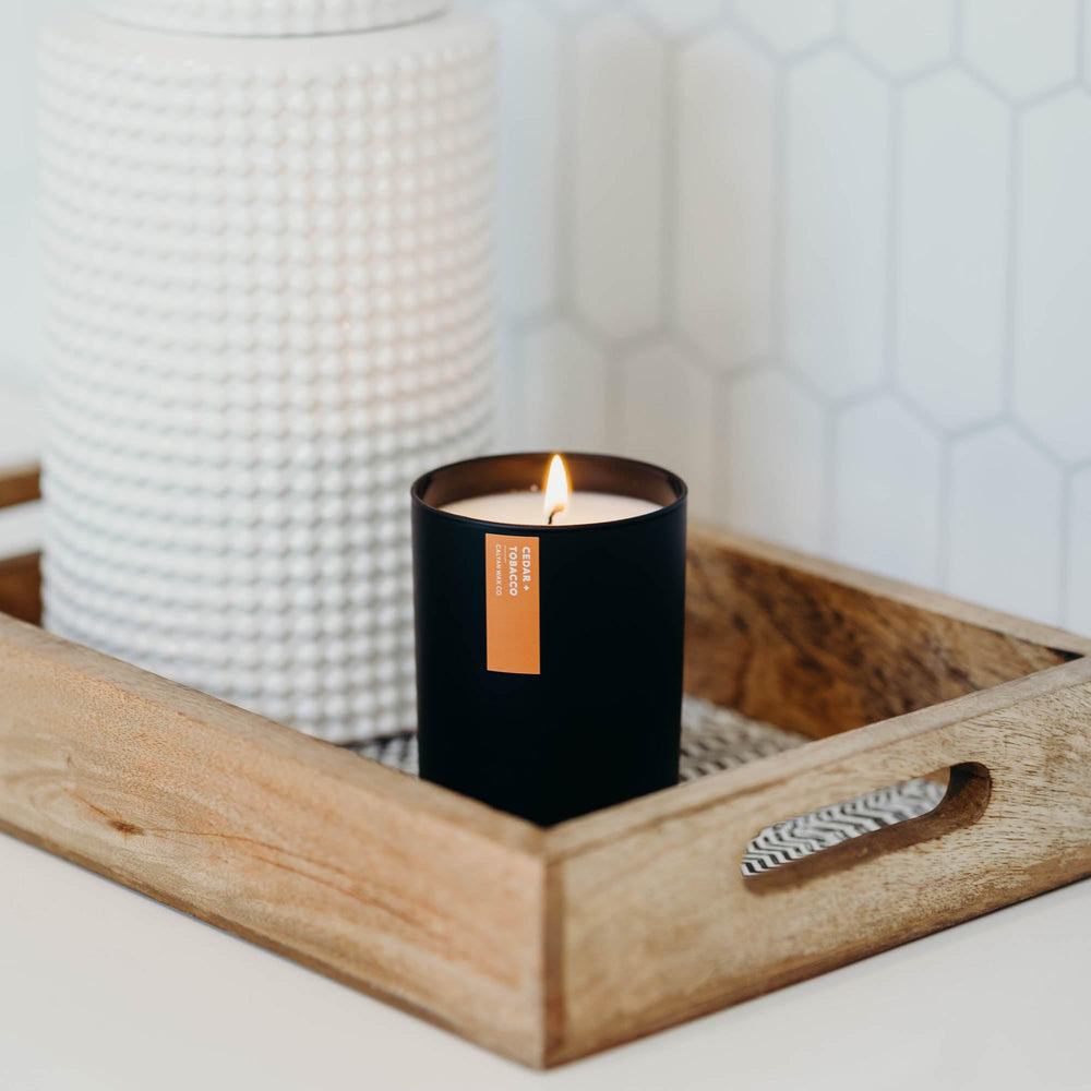 Calyan gift-ready candle displayed for easy gifting and occasions.