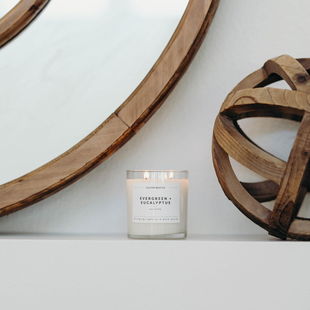 Calyan Wax Co USA-made vegan and cruelty-free candle for responsible living.